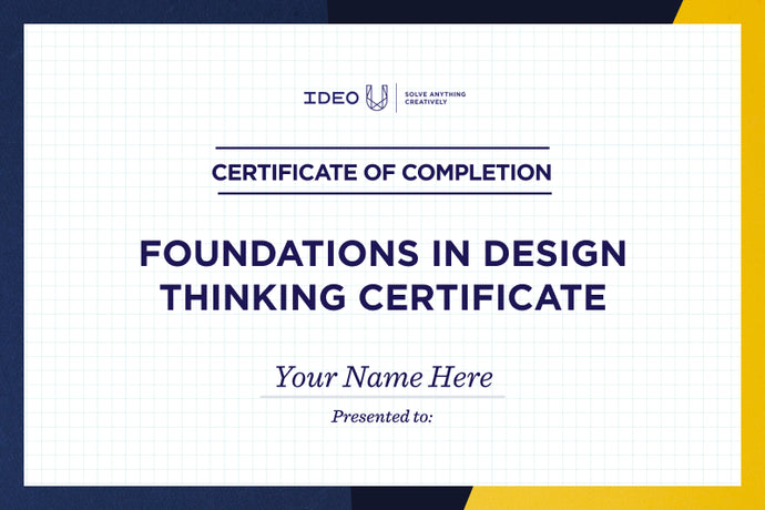 IDEO U: Design Thinking Training & Online Leadership Courses